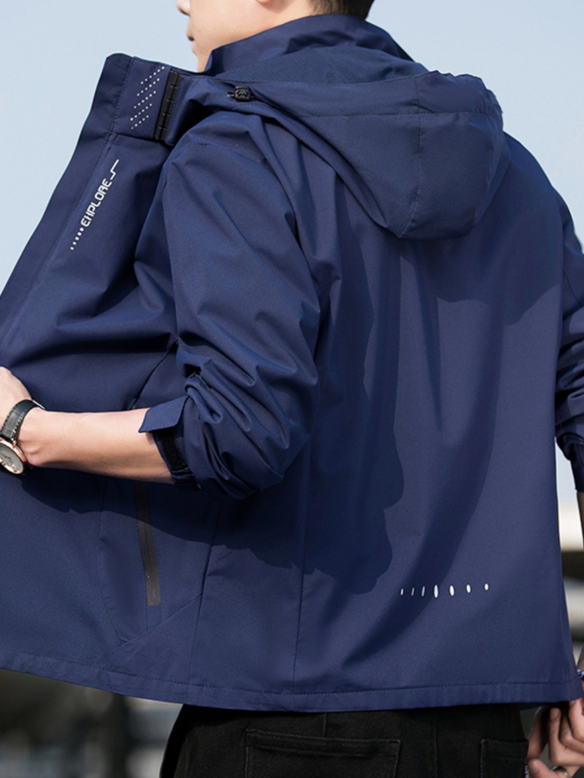 Tongzhou Paul's New Sports Paul Jacket, Hooded Jacket, Outdoor Mountaineering, Windproof, Waterproof, Anti-Fouling, Couple's Outfit