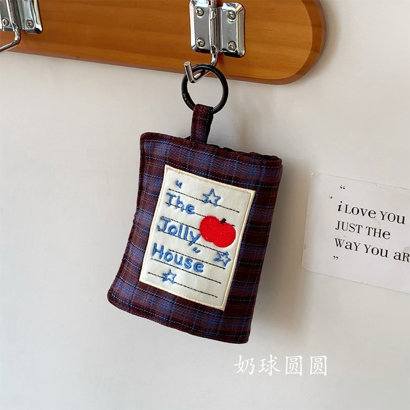 Original Apple Storage Bag, Multifunctional Necklace, Ring, Jewelry Box Bag, Portable Travel Passport Bag, Card Holder