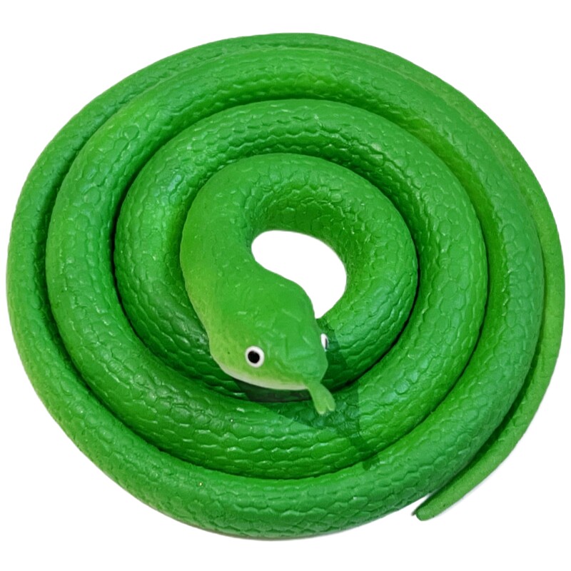 Soft gum emulation Snake Glasses Snake Send Small Snake Kindergarten Children Toys Cute Scary to Fake Snake Animal Models-Taobao