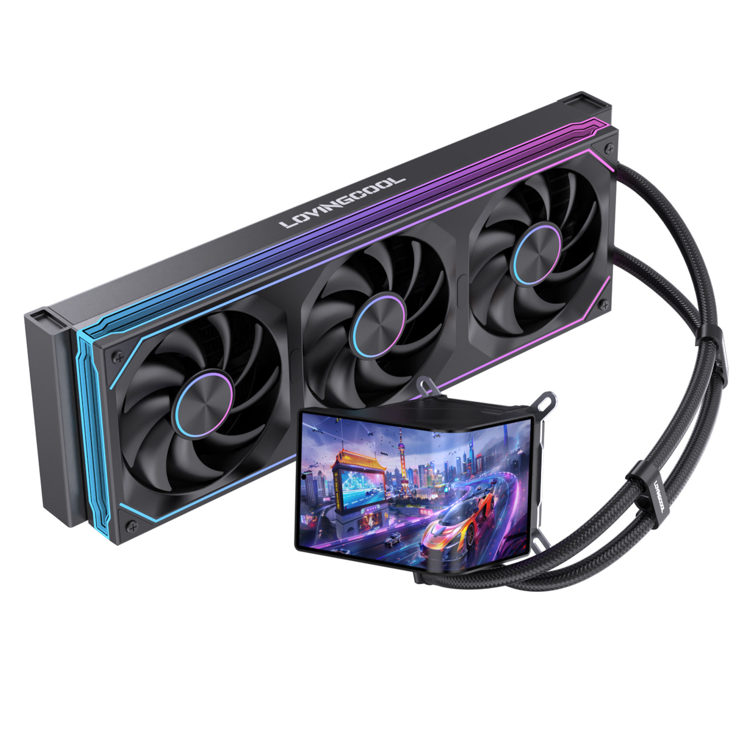 Система охлаждения LovingCool SC70 Third Space 360 Fanless Black