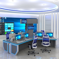 Mingji Data Command Center Console Operation Desk Dispatch Desk Customized Creative Technology Monitoring Desk Desk