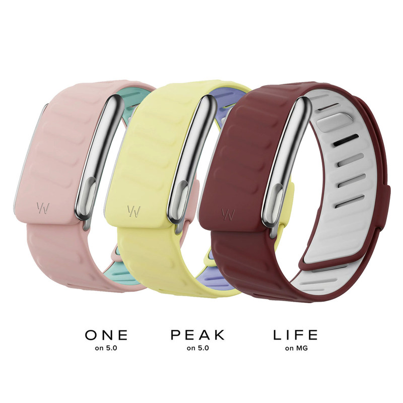 Suitable for Whoop5.0/Mg Bracelet Silicone Strap, Three-Color Watch Strap with Metal U-Shaped Frame Suitable for Whoop5.0/Mg Bracelet Silicone Strap, Three-Color Watch Strap with Metal U-Shaped Frame