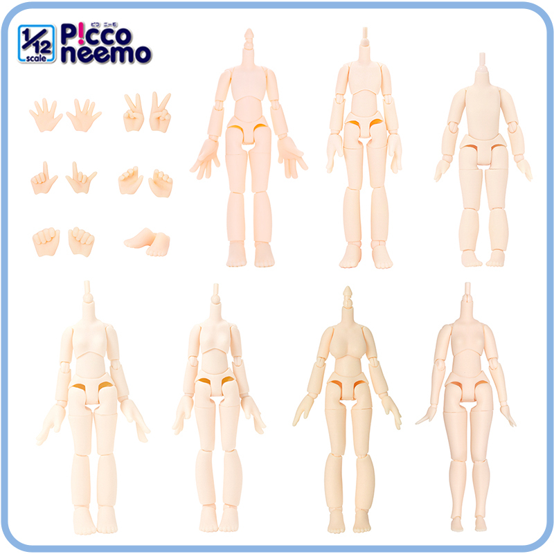 [in Stock] Azone Japan Official Figure Body D Male D Brother Fairy Body 1/12 Scale D Girl D Female Ll White Skin Female Figure Body