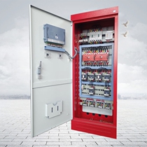 Douyin factory direct sales machinery stainless steel fire control cabinet inspection spray star triangle double door double power supply acceptance