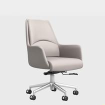 Office executive chair mid-level chair old t-chair office meeting reception negotiation chair comfortable leather chair bow computer