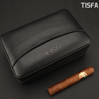 Litchi Pattern Black [одиночный продукт] Подарок увлажнения*2 упаковки без сигар