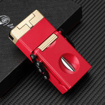 XIFEI cigar lighter V-shear multifunctional portable five-in-one zinc alloy high-end lighter gift for husband