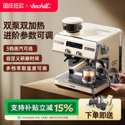 eechill Art Fun Mikael EE-G3 Grinding Integrated Coffee Machine For Home Double Pump Italian American Milk Foam