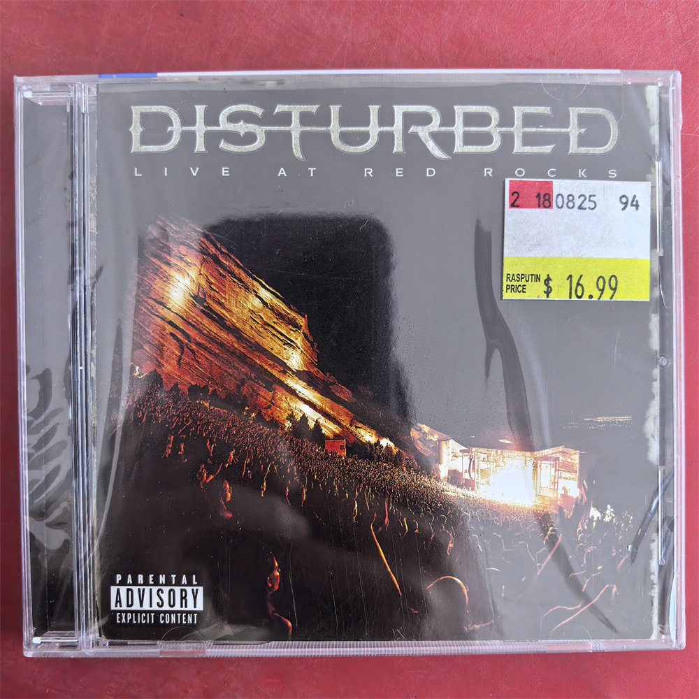 Disturbed Live at Red Rocks Американская версия Совершенно новая Изображение 1
