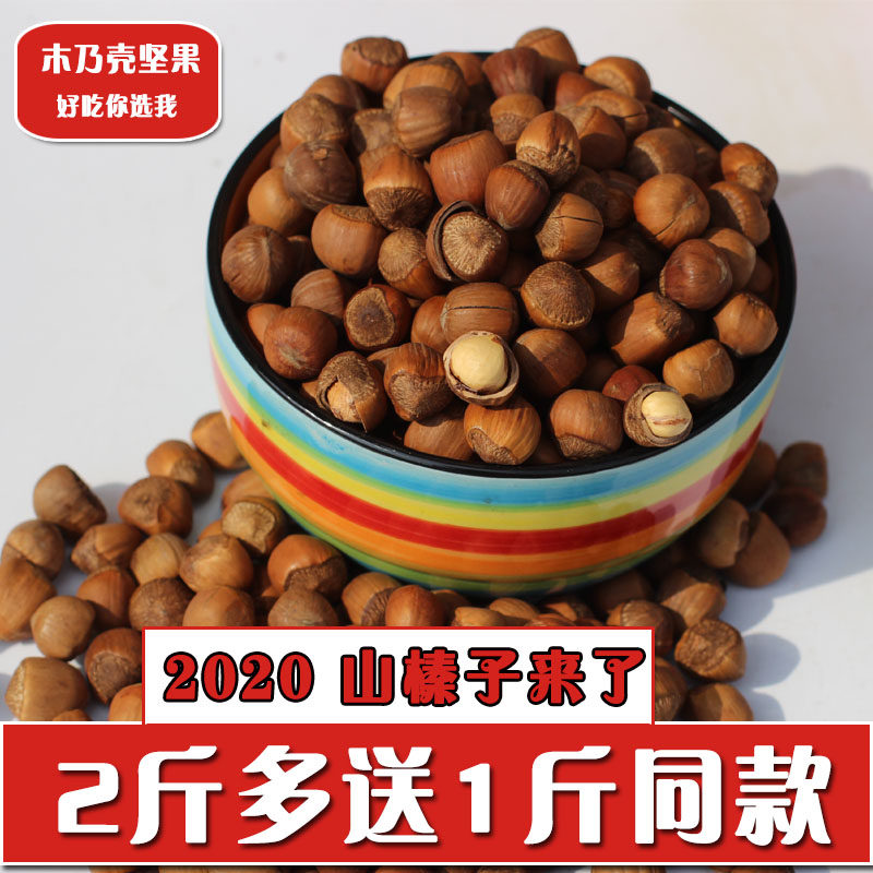 Mu Nai shell 20 New Northeast Hazelnut Tieling Hazelnut wild paper skin Yipin Zhen Zi Ping Hazelnut 500g