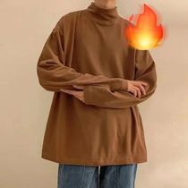 Yasuk Autumn Winter Fashion Man Solid Casual TShirts Turtlen