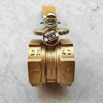 Brass kiln air valve threaded air valve kiln special valve with scale ventilation butterfly valve inner wire handle air valve DN32