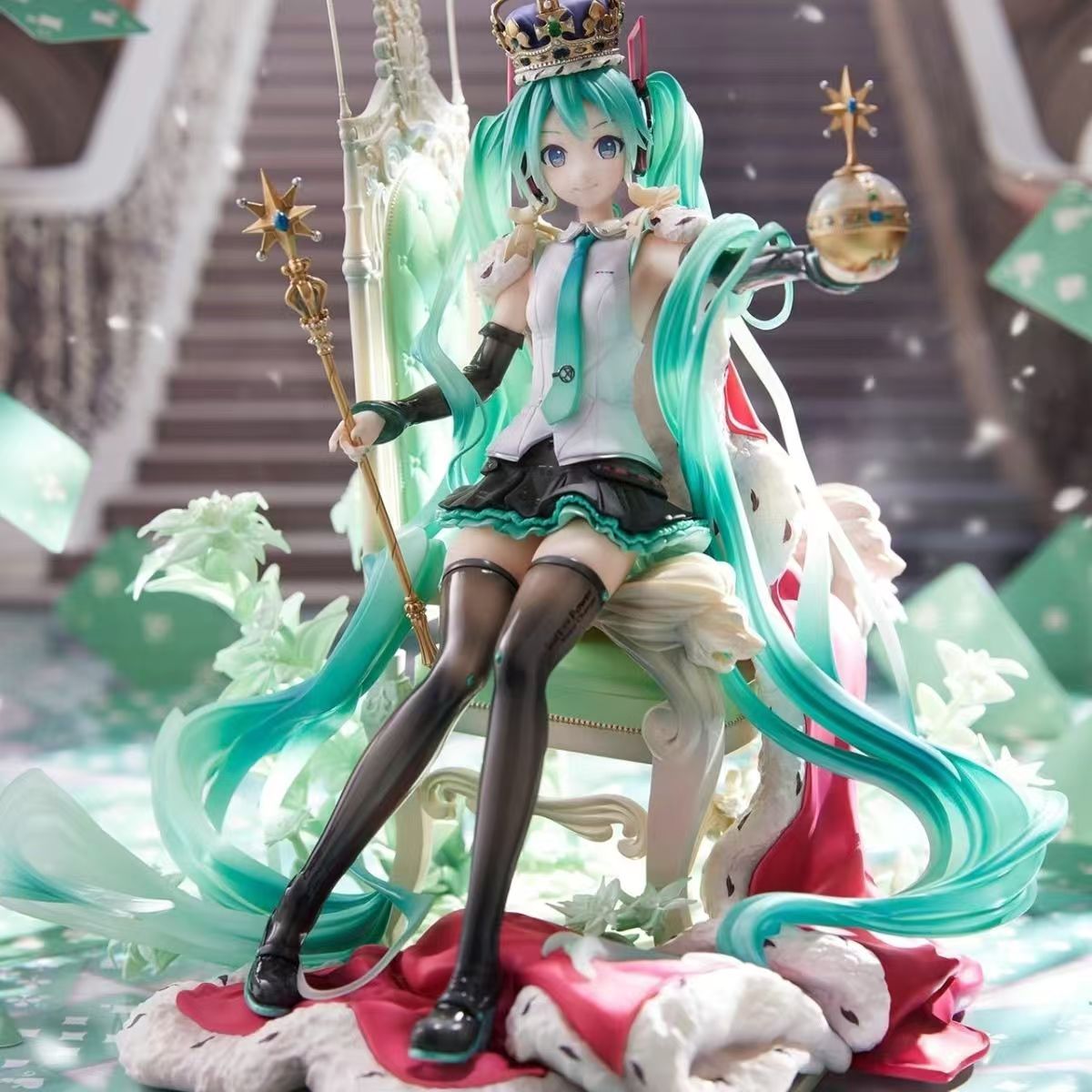 初音未来纪念手办模型摆件二次元动漫系列盲盒周边.