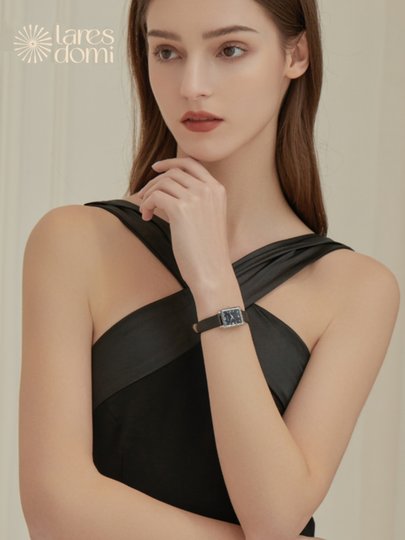 Женские часы Laresdomi La Rui Du Mi, швейцарский механизм, синие часы с эффектом лунного света, повседневный стиль, подарок на Новый год