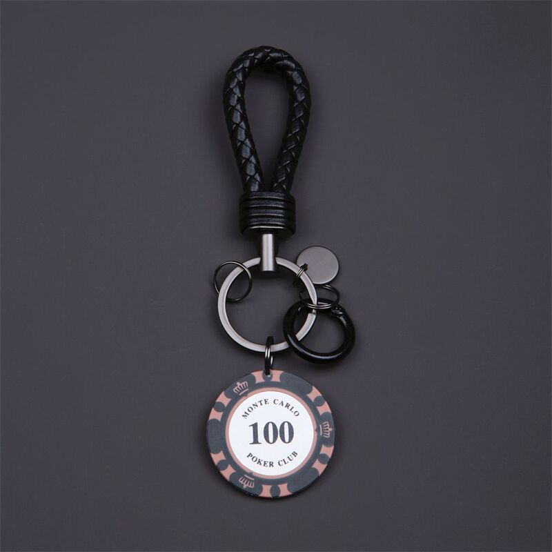 Lucky Charm Woven Car Keychain Pendant Chain Backpack Decoration Couple High-End Stylish Personality Trend for Men and Women Lucky Charm Woven Car Keychain Pendant Chain Backpack Decoration Couple High-End Stylish Personality Trend for Men and Women