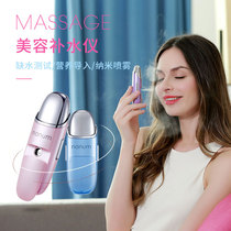 Huiqimei Nano Spray Hydration Instrument Handheld Beauty Atomizing Humidifying Facial Steamer Facial Moisturizing Massager
