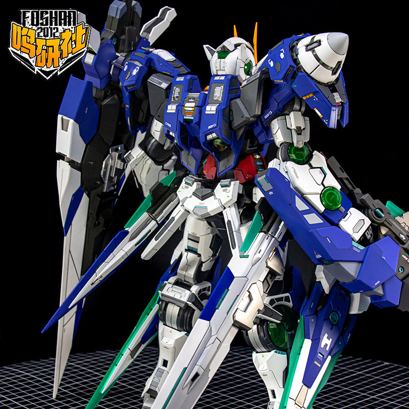 鸣研社-万代PG1/60-00七剑高达模型+狂模GK七剑改件:3800元内买到顶级机甲收藏?_高达模型专区_淘宝游戏网