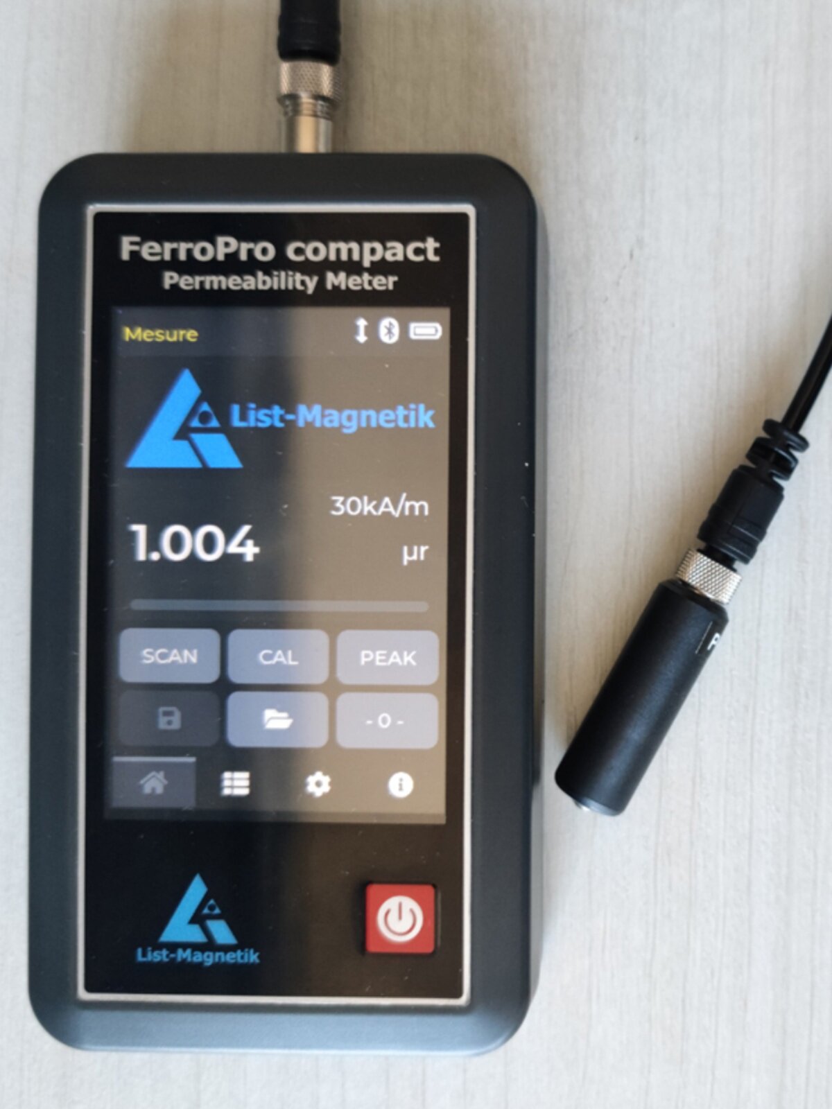 德国ListMagnetik FerroPro Compact 不锈钢焊缝相对磁导率测试仪-淘宝网