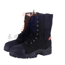 Firefighting training boots firefighter competition rope climbing rescue boots lightweight non-slip canvas shoes