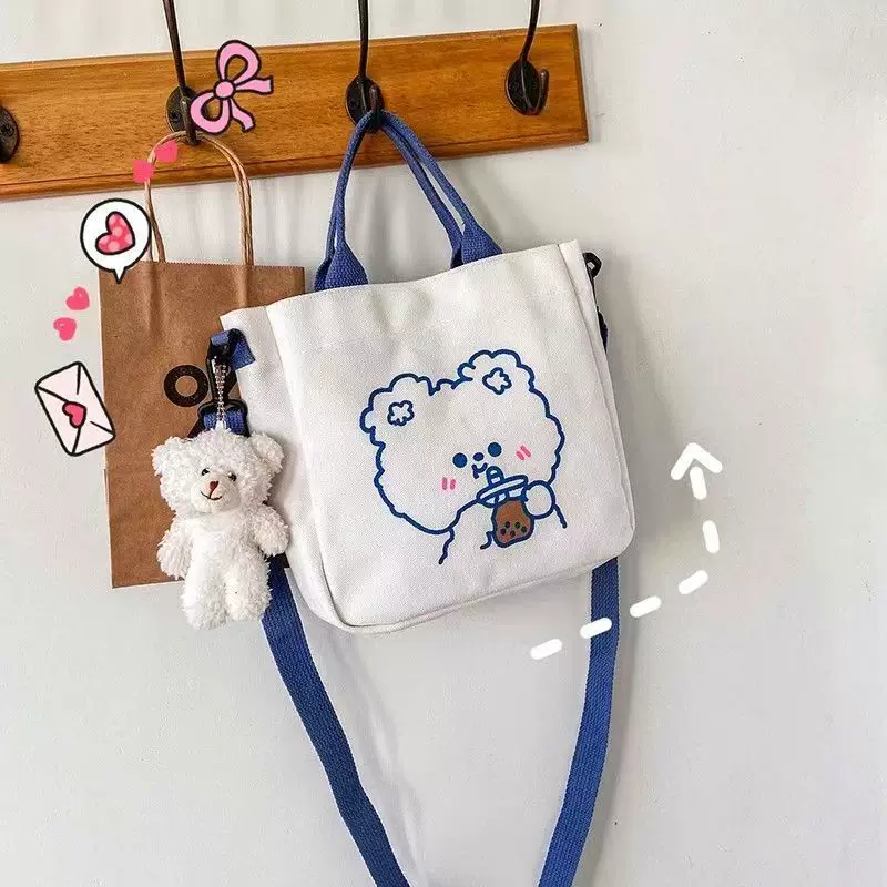 Large Female Tote Bag Fabric Shoulder Bag Women's 2023 Big