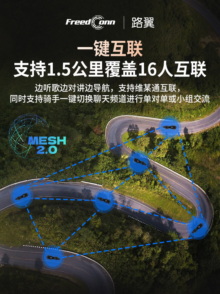 Luyi Fx Plus Pro Helmet Bluetooth Headset Motorcycle Full-Face Helmet Mesh Built-In Integrated Cross-Brand Intercom