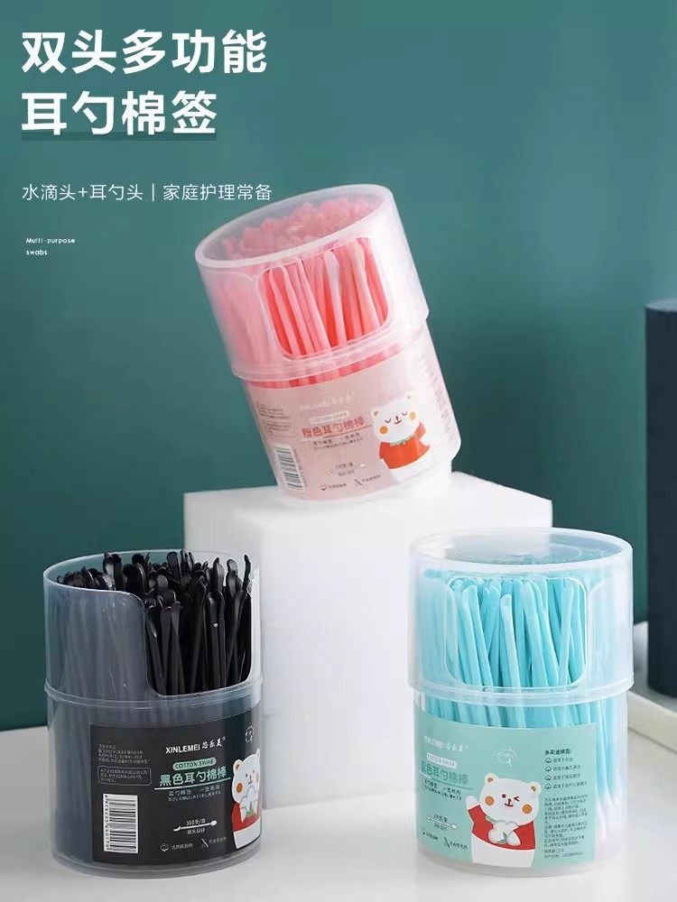 Cotton Swabs, Ear Picks, Cotton Swabs for Adults, Ear Cleaning Tools, Medical Ear Picks, Disposable Medical Ear Picks