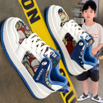 Jordan suitable for boys shoes 2024 new summer childrens breathable sports shoes for large children fashionable casual sneakers