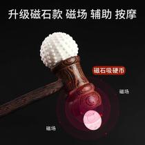 Wooden massage hammer massage stick back hammer meridian shoulder and neck tapping stick wooden back beater shoulder hammer