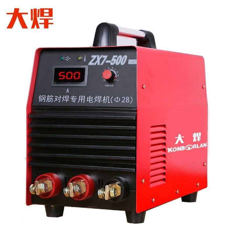 Large welding welding machine ZX7-500 steel reinforcement for welding machine Industrial IGBT Dual-module Full 20 m welding wire (500 double-Taobao