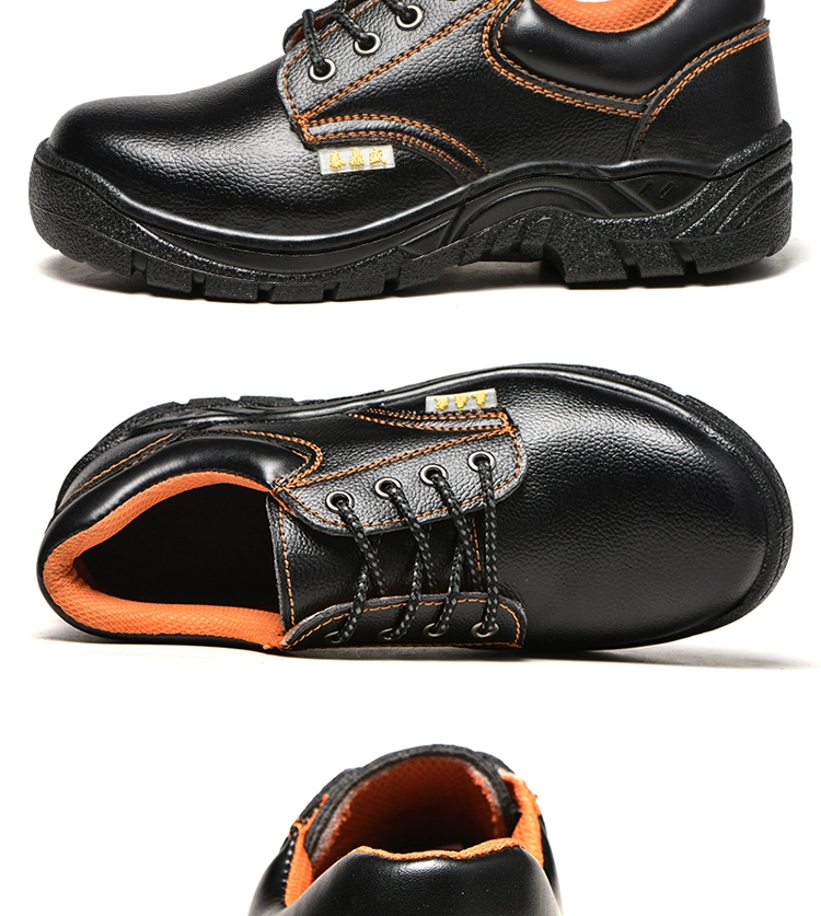 Labor protection shoes men's steel toe caps anti-smash and puncture-proof work shoes lightweight anti-slip wear-resistant construction site welder protective safety shoes