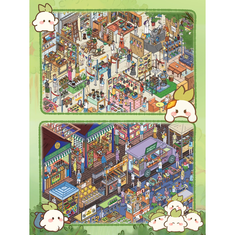 3D Miniature Scene Stickers 3.0 by Shizao House: 3D Market Miniature Scene Stickers, Three-Dimensional Stacking Collage Art, Stress Relief Journaling 3D Miniature Scene Stickers 3.0 by Shizao House: 3D Market Miniature Scene Stickers, Three-Dimensional Stacking Collage Art, Stress Relief Journaling