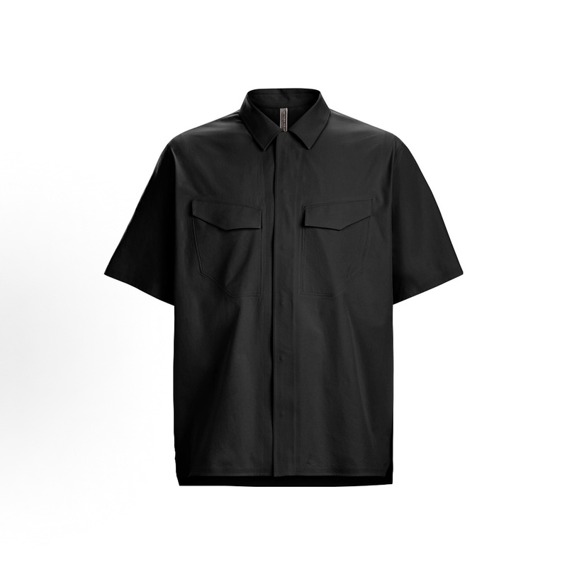 Small Black Box Arcteryx Veilance Series Business Casual Solid Color Shirt for Men, Genuine Product Small Black Box Arcteryx Veilance Series Business Casual Solid Color Shirt for Men, Genuine Product