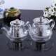 Glass Teapot Single Pot Kung Fu Tea Brewing Pot Home Use High Temperature Resistant Filter Flower Tea Pot Tea Maker Tea Set