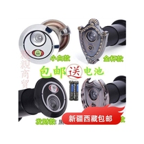 Anti-theft door cat eye doorbell integrated 35 pipe diameter extended with doorbell universal high definition multifunctional door mirror Xinjiang package