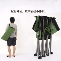 Outdoor simple folding bed portable storage camp bed leisure single office lunch break bed indoor hospital accompanying bed