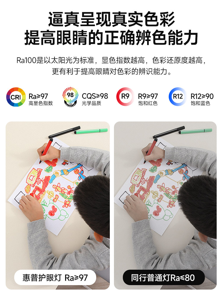 Hp Lighting Minimalist Style Full Spectrum Led Living Room Ceiling Light Modern Simple Eye Protection Whole House Package Set