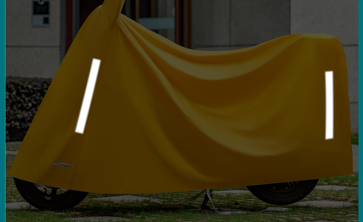 Electric Vehicle Rain Cover, Sun Protection, Dustproof Cover for Electric Bikes and Motorcycles, Suitable for Yadea, Aima, and Tailg