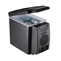 6 Liter Car Mini Refrigerator Non Contaminating Chill Ride C