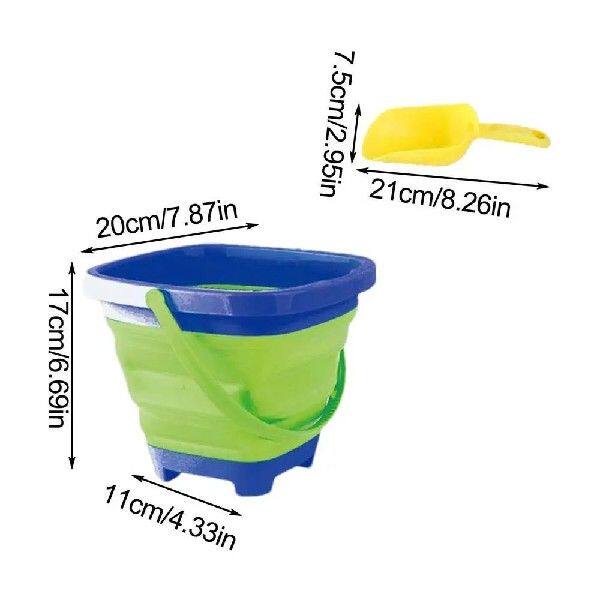 Деревянный поддон collapsible basket buckets sand buckets for kids with Other
