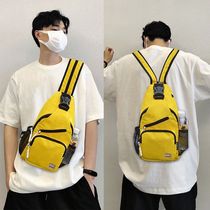 Travel small backpack 2024 new trendy super popular Oxford cloth backpack womens versatile shoulder bag mens cross-body bag