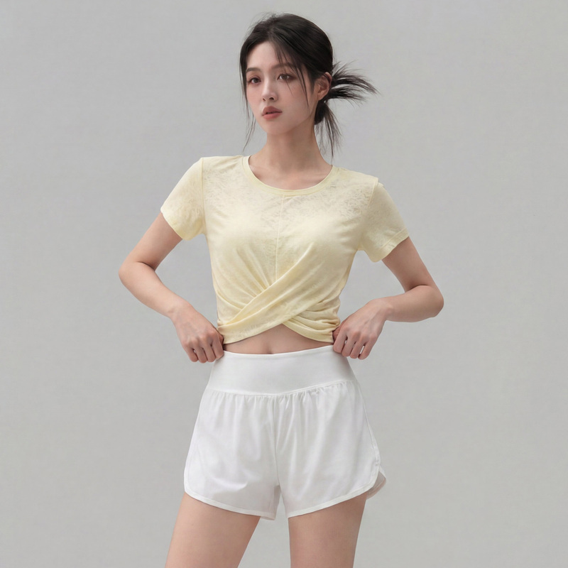 British Dhwa High-End Yoga Sports Suit for Women, New Summer Model, Professional Running Training Yoga Fitness Set British Dhwa High-End Yoga Sports Suit for Women, New Summer Model, Professional Running Training Yoga Fitness Set