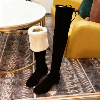 Women's over-the-knee boots tall slim boots