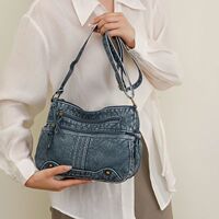 Designer Retro Denim STYLE Shoulder Bag Handbag CrossBody Ba