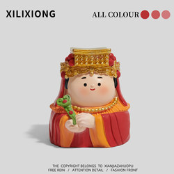 'Ruyi Ruyi, 내가 원하는대로'Mazu Xiaoxian Workstation Unzipple Desktop Ornaments 창조적 생일 선물
