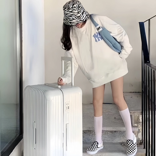 Большой чемодан, вместительная и большая прочная брендовая коробка, 20 дюймов, популярно в интернете