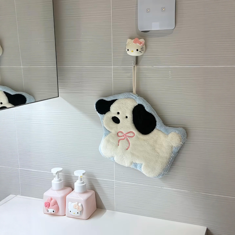 Cute Hanging Hand Towel, Super Absorbent, Thickened, Lint-Free, Quick-Drying, High Aesthetic Value for Home Use in the Bathroom Cute Hanging Hand Towel, Super Absorbent, Thickened, Lint-Free, Quick-Drying, High Aesthetic Value for Home Use in the Bathroom