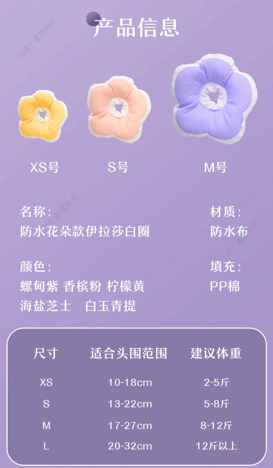 ПЭТ Элизабет 猫咪项圈伊丽莎白圈狗狗防舔软头套伊莉伊利沙白羞耻脖圈绝育用品