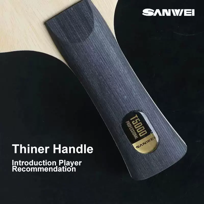Оригинальная ракетка для настольного тенниса Sanwei T5000 Blad 5 Wood & 2 C