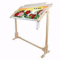 Cross-stitch rack thickened large embroidery rack desktop solid wood embroidery rack adjustable embroidery frame shed frame upgraded version