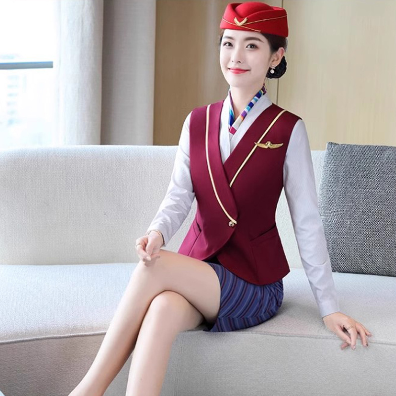 China Southern Airlines Stewardess Uniforms, Men's and Women's Professional Suits, Flight Attendant Etiquette Uniforms, High-End Workwear for City Rail and High-Speed Rail Attendants, Hotel Workwear China Southern Airlines Stewardess Uniforms, Men's and Women's Professional Suits, Flight Attendant Etiquette Uniforms, High-End Workwear for City Rail and High-Speed Rail Attendants, Hotel Workwear